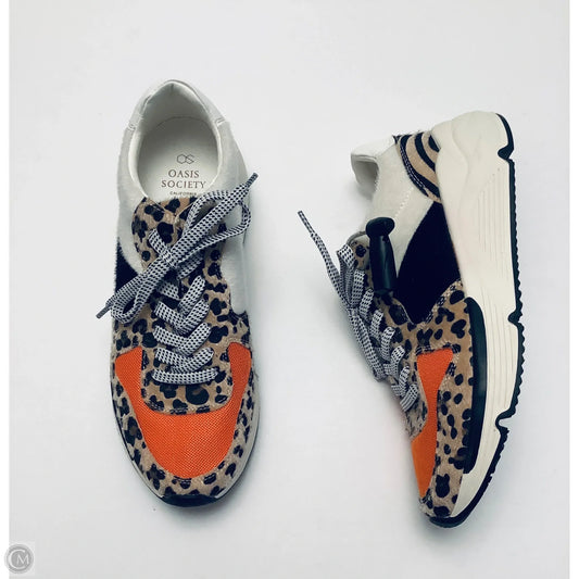 Shoes Sneakers By Clothes Mentor In Multi-colored, Size: 7.5