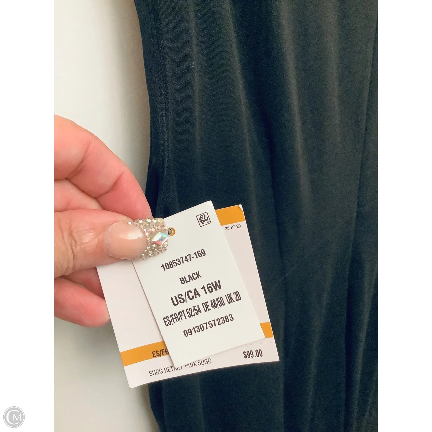 Dress Work By Kasper In Black, Size: Xxl