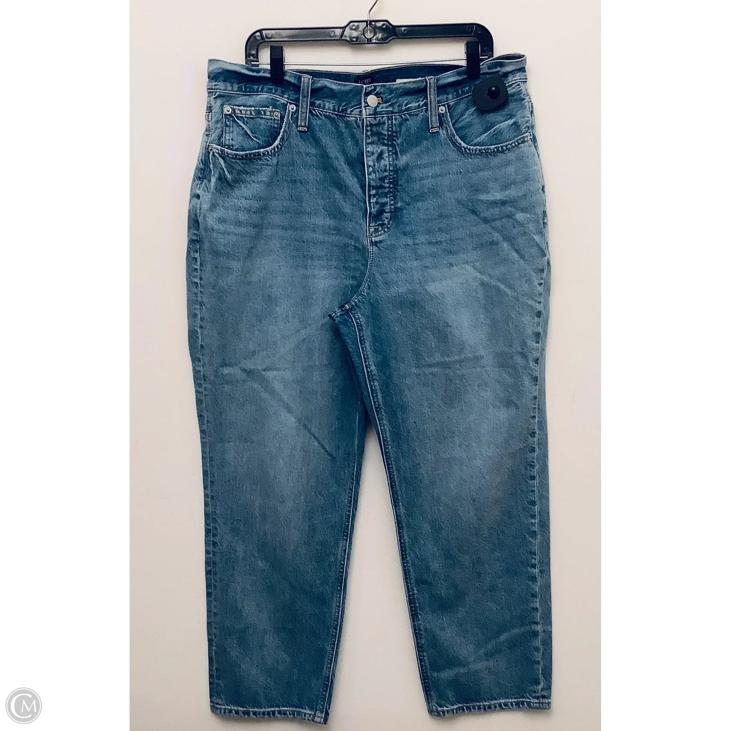 Jeans Boot Cut By J. Crew In Blue Denim, Size: 18