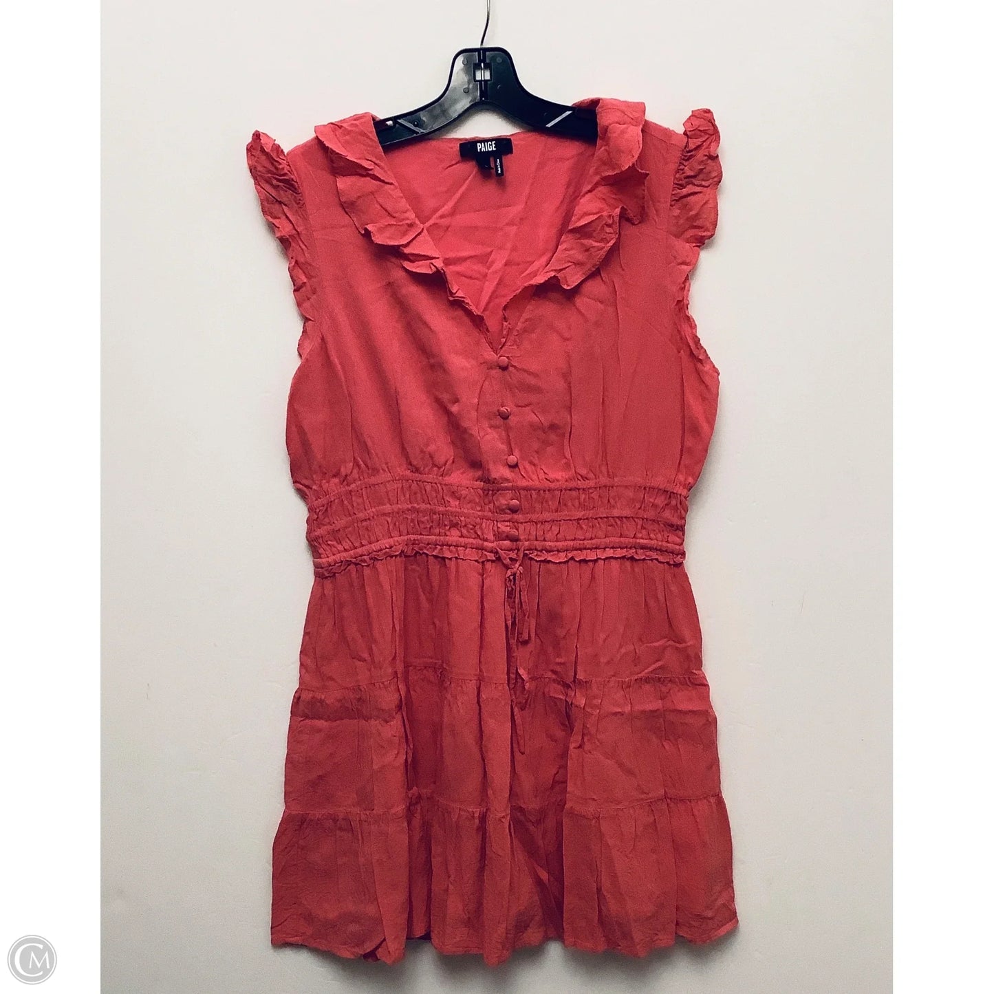 Dress Casual Short By Paige In Pink, Size: L