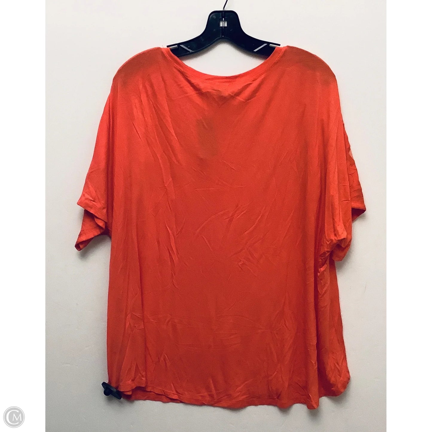 Top Short Sleeve By Lane Bryant In Orange, Size: 2x