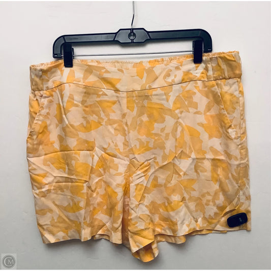 Shorts By Nine West Apparel In Yellow, Size: Xl