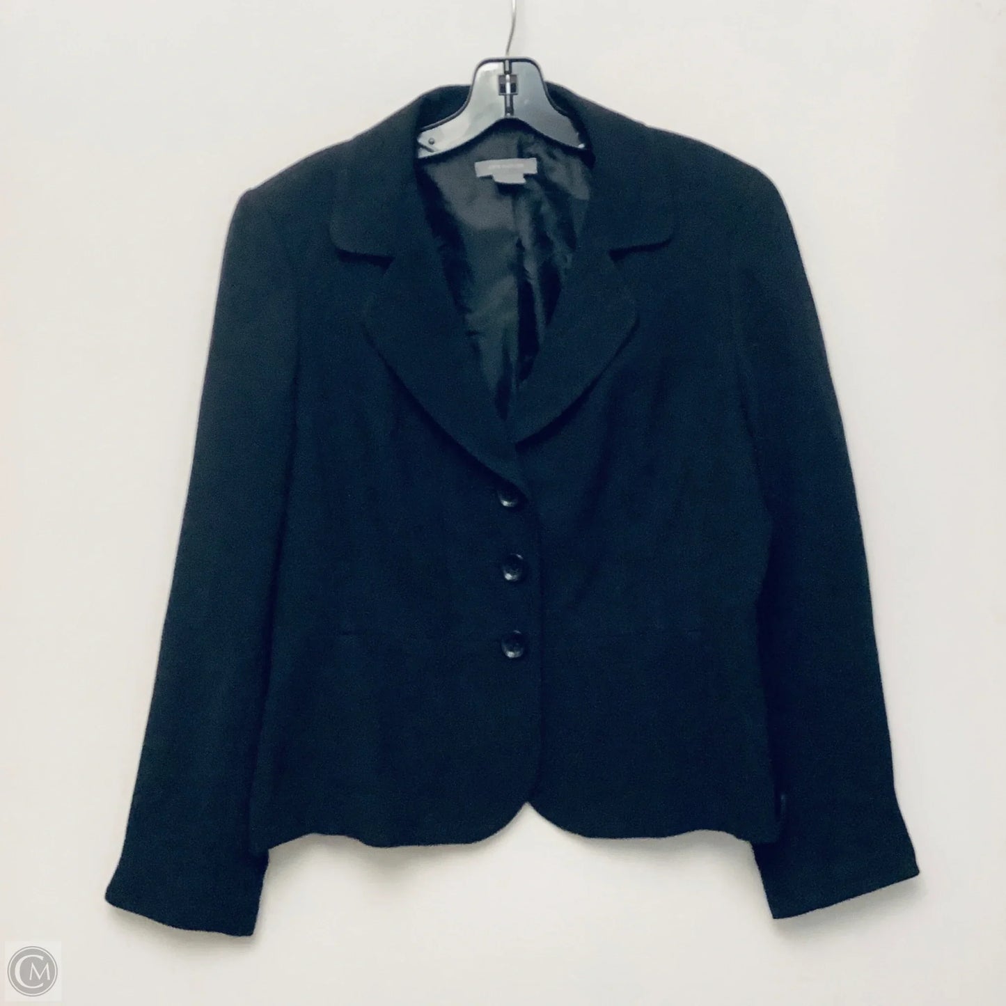 Blazer By Ann Taylor In Black, Size: L