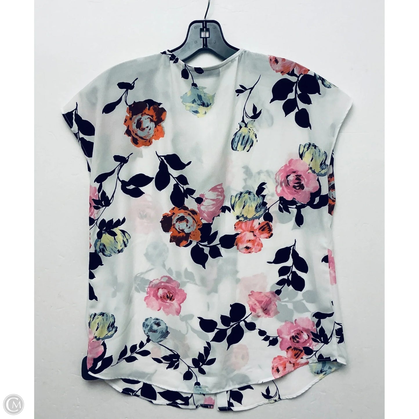 Top Sleeveless By Apt 9 In Floral Print, Size: S