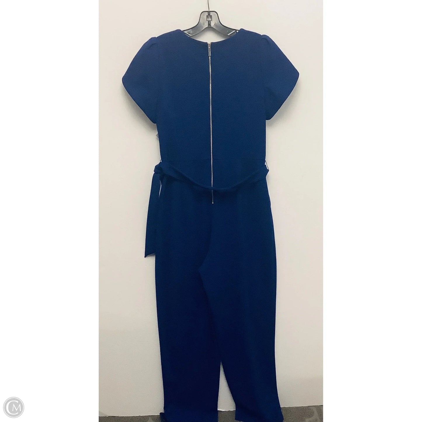 Jumpsuit By Calvin Klein In Blue, Size: 10