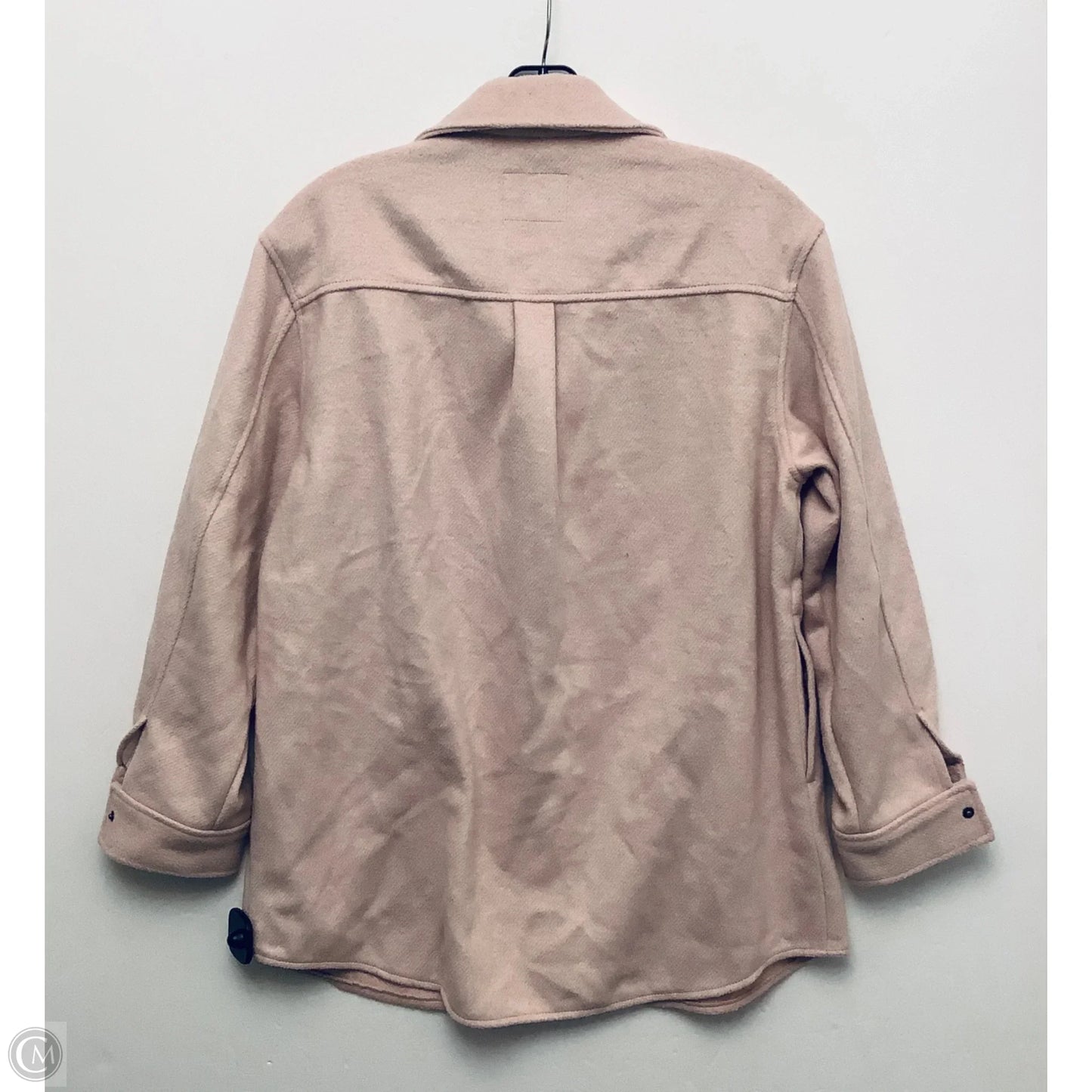 Jacket Shirt By Old Navy In Pink, Size: S