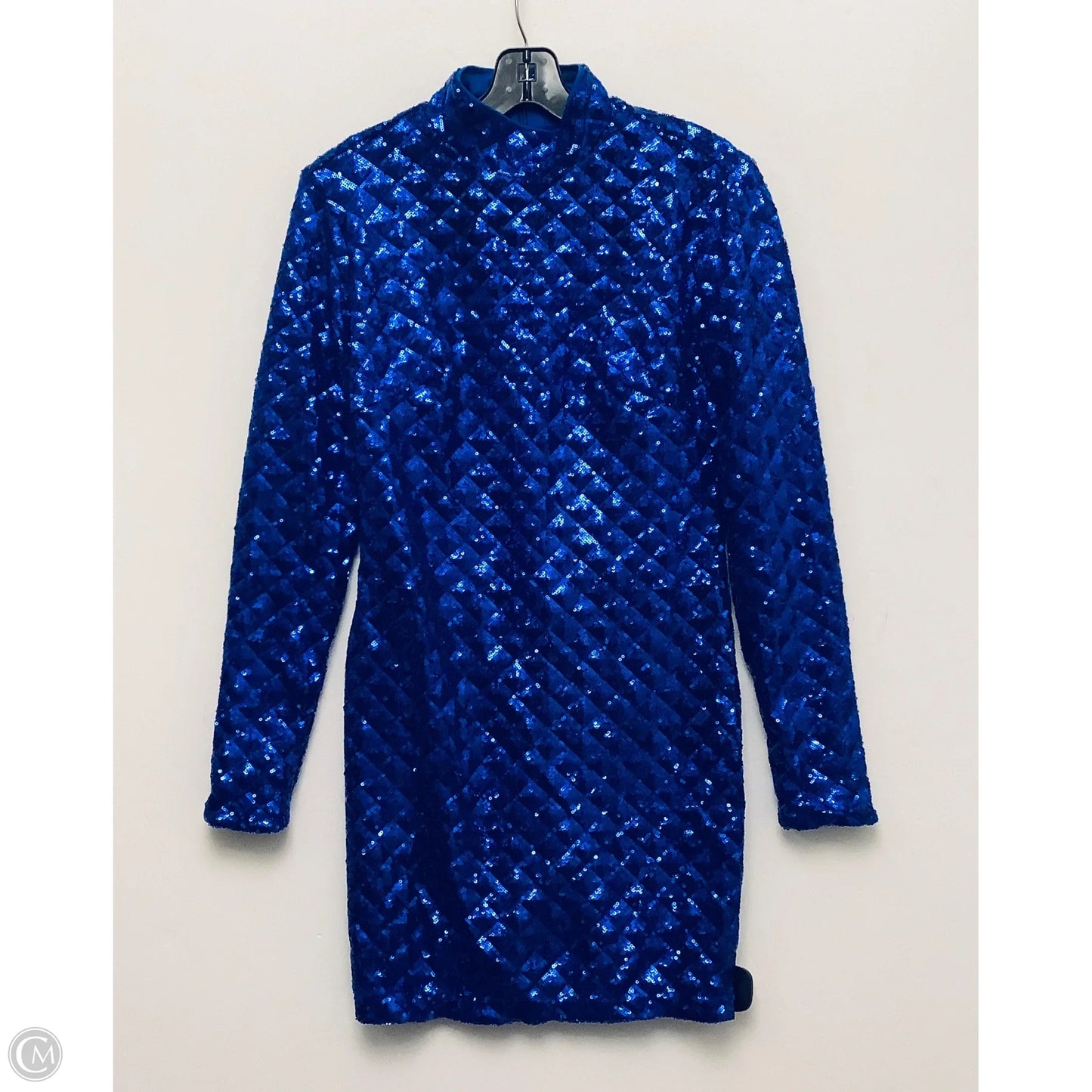 Dress Party Short By Fashion Nova In Blue, Size: M