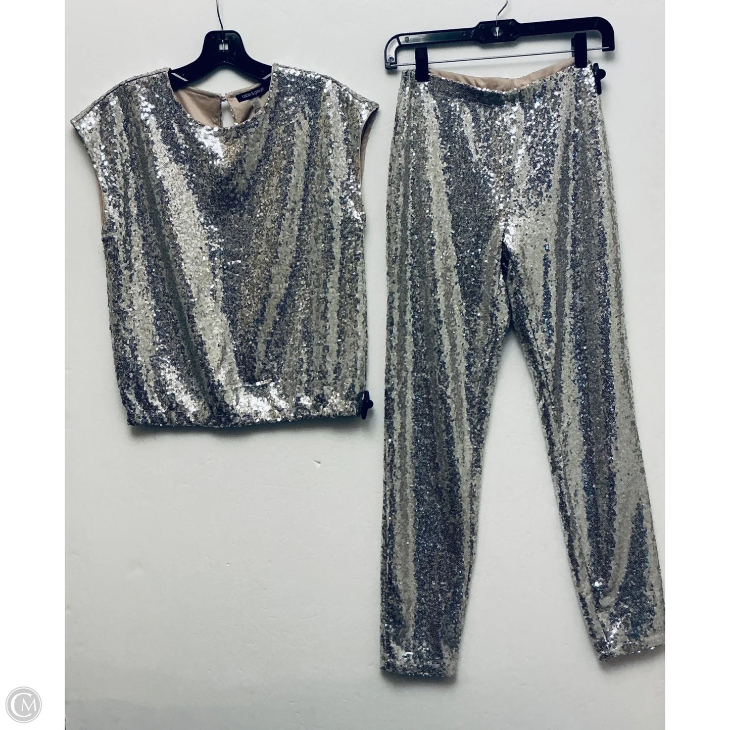 Pants Set 2pc By Cable And Gauge In Gold, Size: S