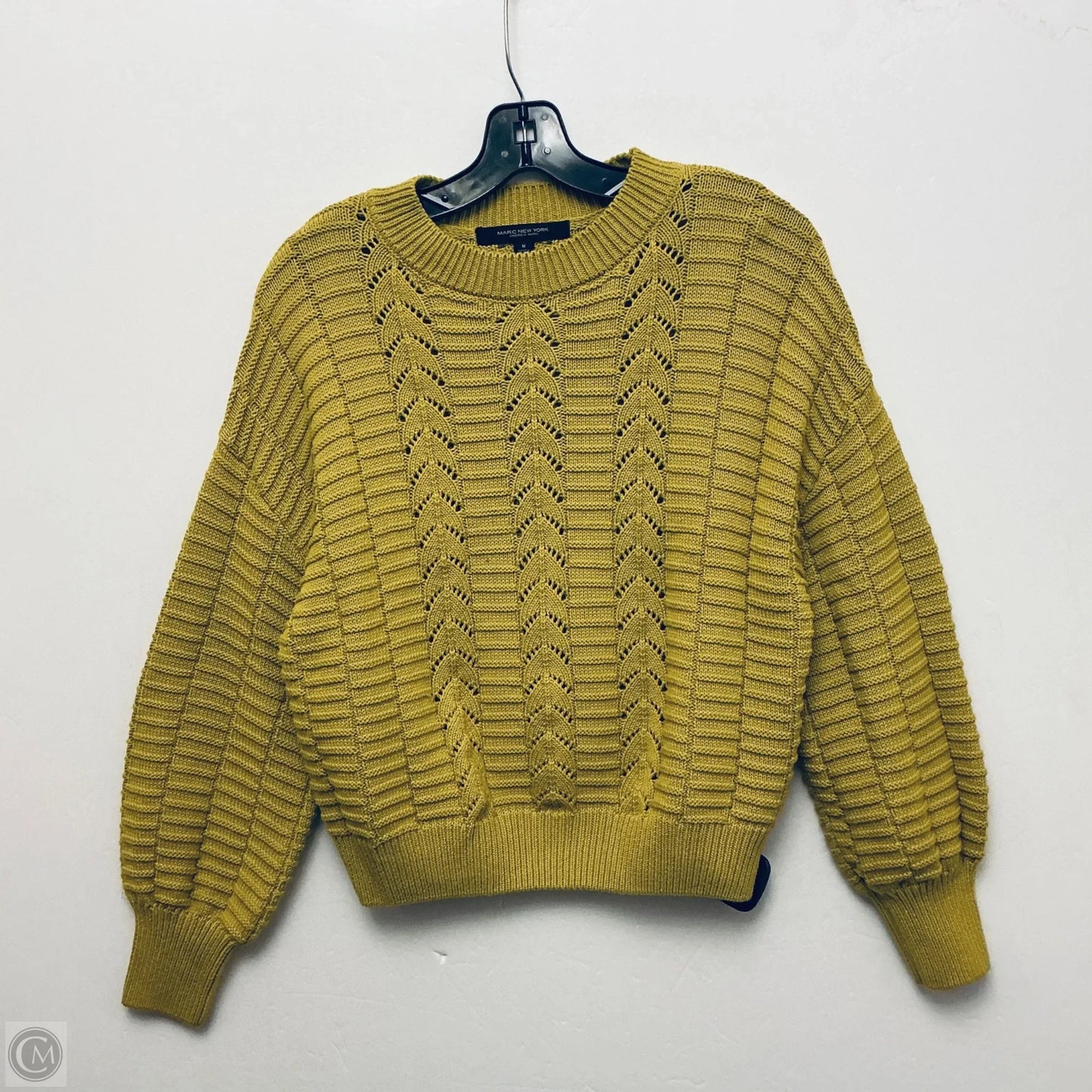 Sweater By Marc New York In Yellow, Size: M