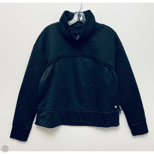 Sweatshirt Crewneck By Layer 8 In Black, Size: M
