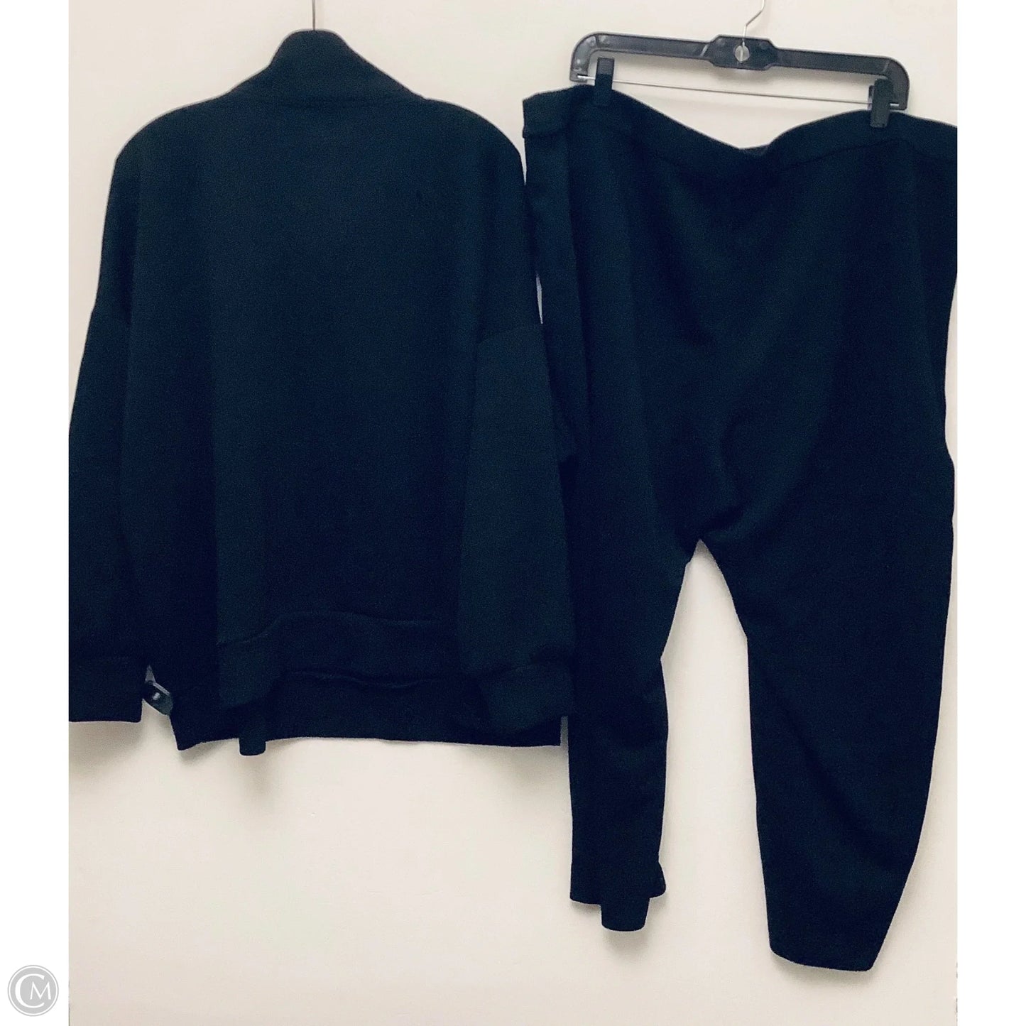 Pants Set 2pc By Industry In Black, Size: 3x