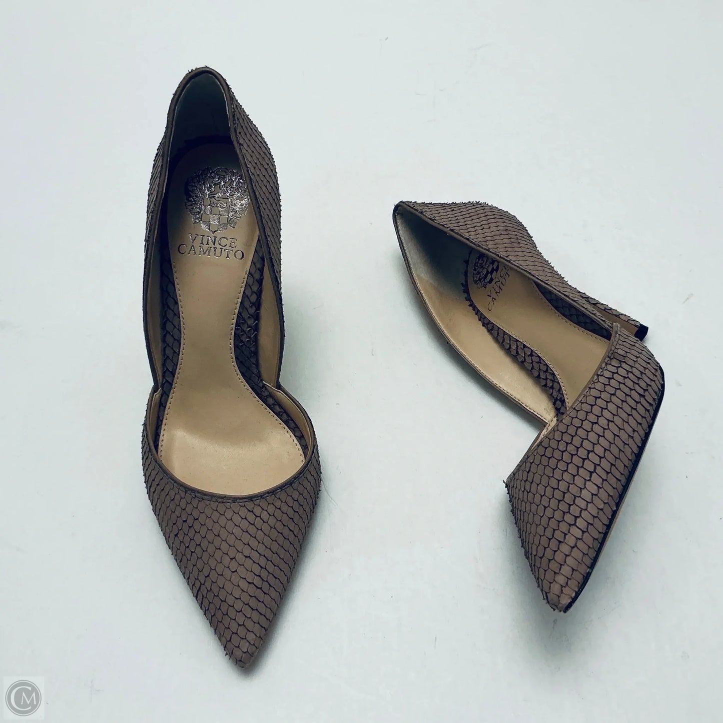 Shoes Heels Stiletto By Vince Camuto In Brown, Size: 8.5