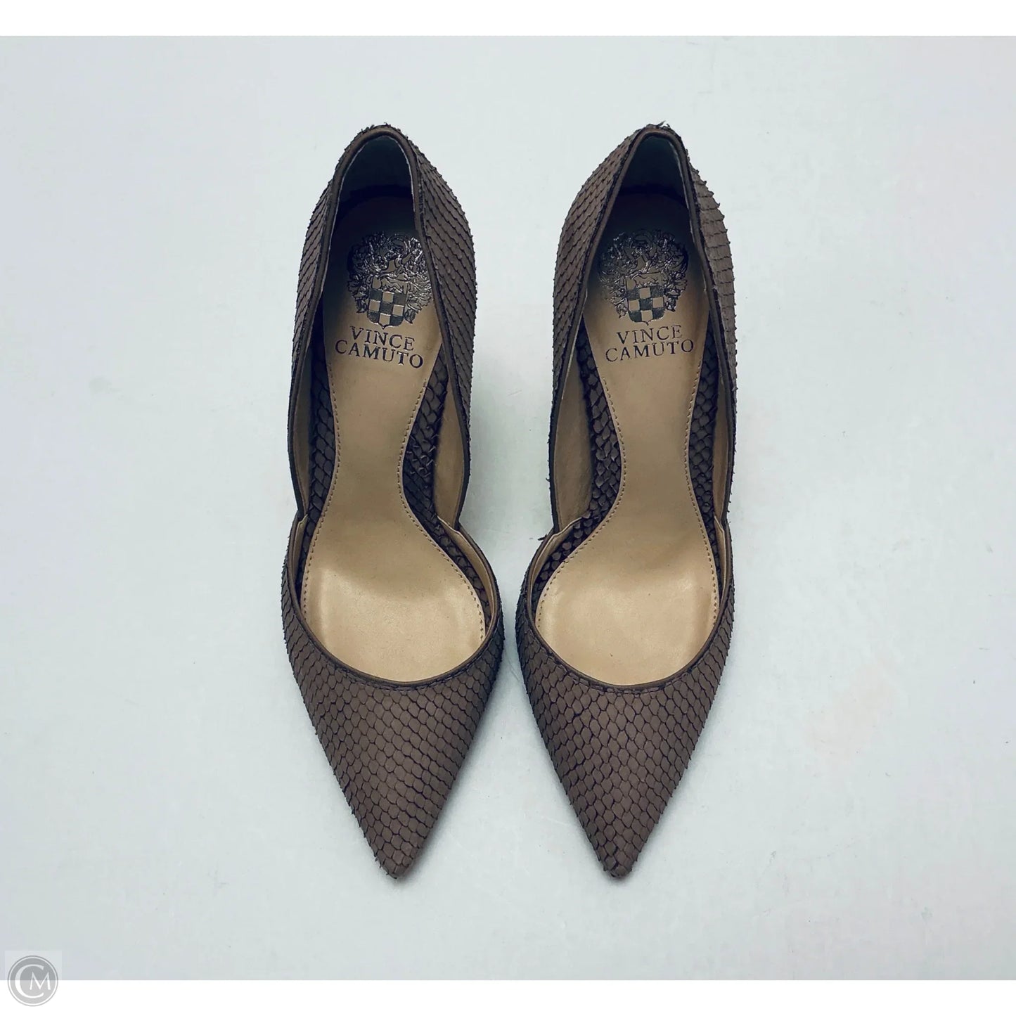 Shoes Heels Stiletto By Vince Camuto In Brown, Size: 8.5