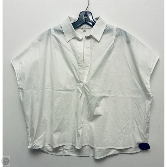 Top Short Sleeve By Karlie In White, Size: M