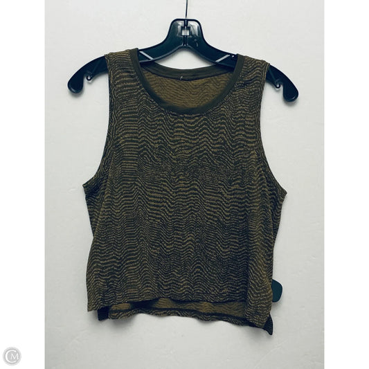 Athletic Tank Top By Lululemon In Green, Size: M
