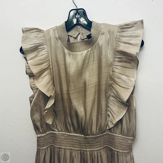 Dress Casual Midi By Wishlist In Brown, Size: L