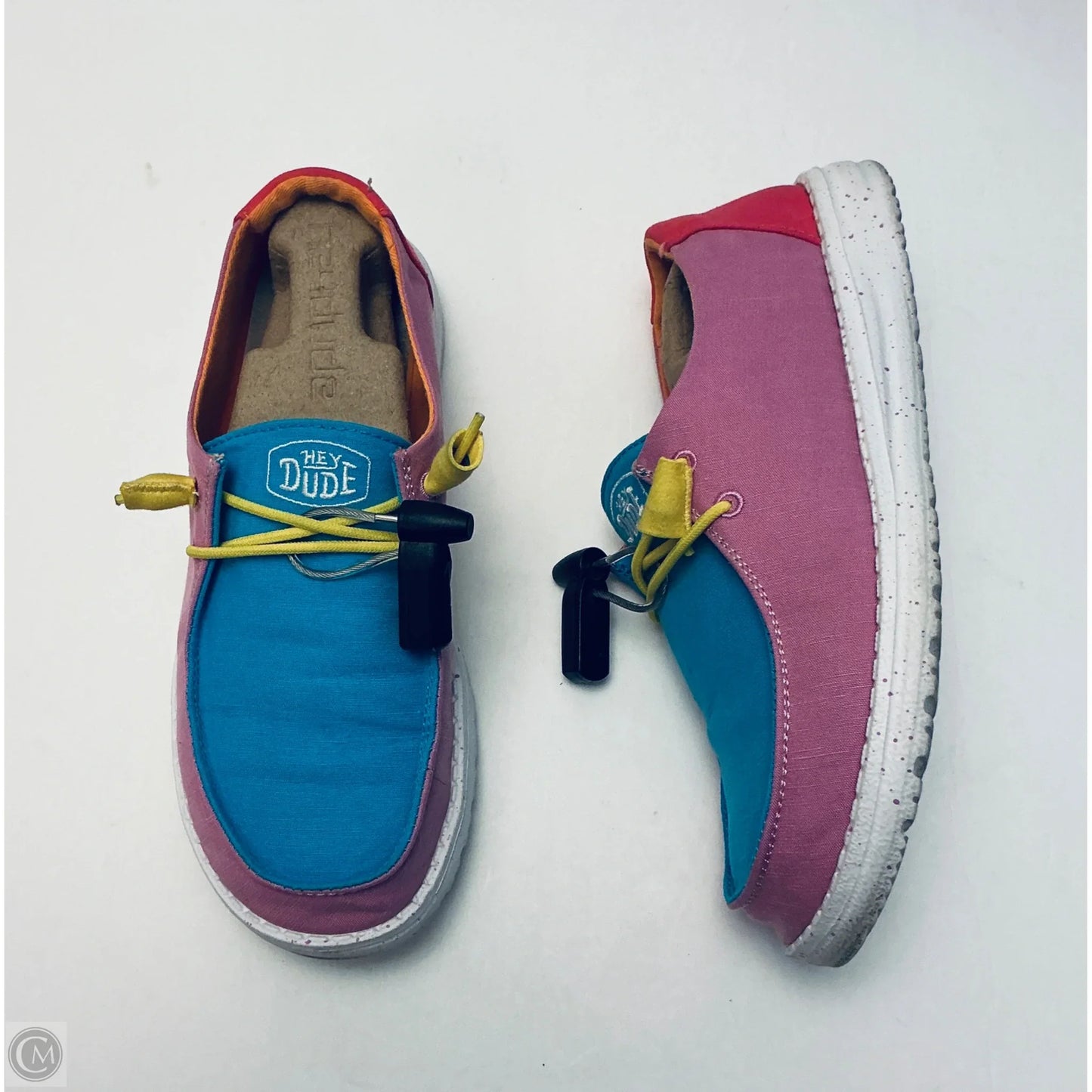 Shoes Flats By Hey Dude In Multi-colored, Size: 7