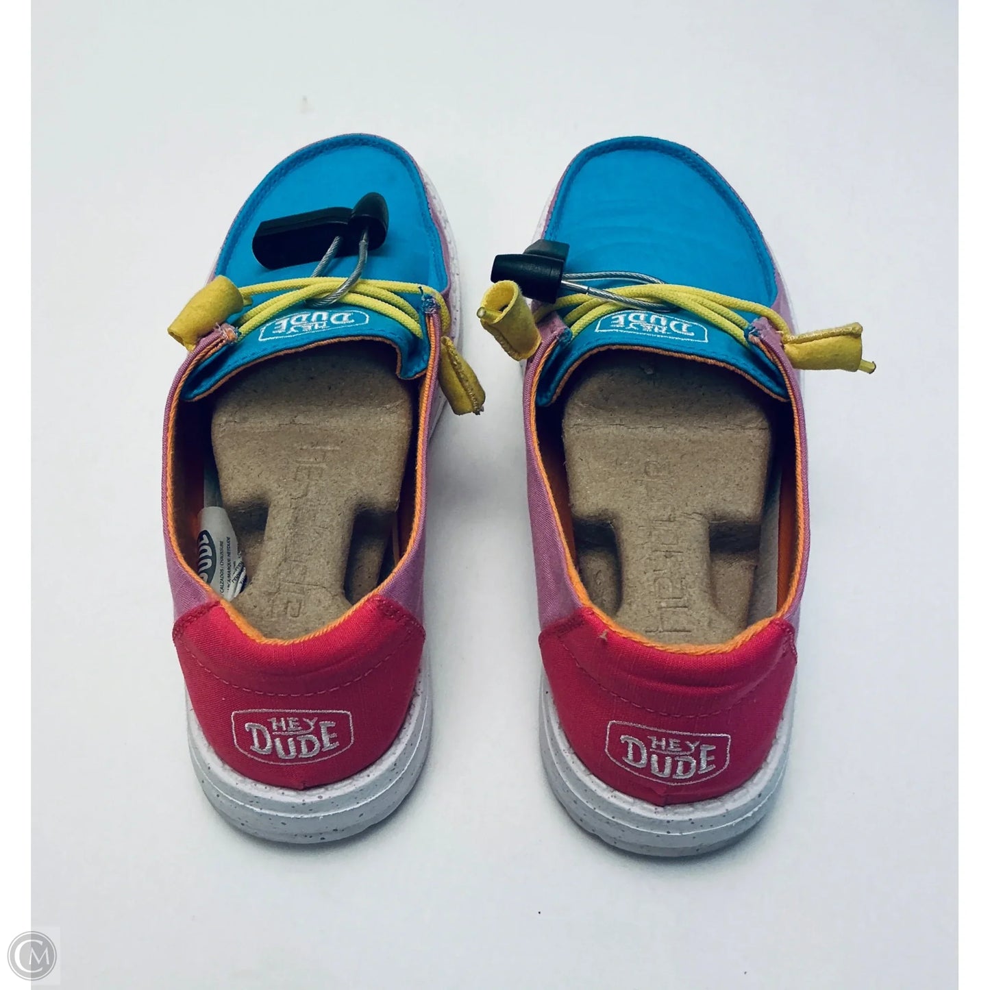 Shoes Flats By Hey Dude In Multi-colored, Size: 7