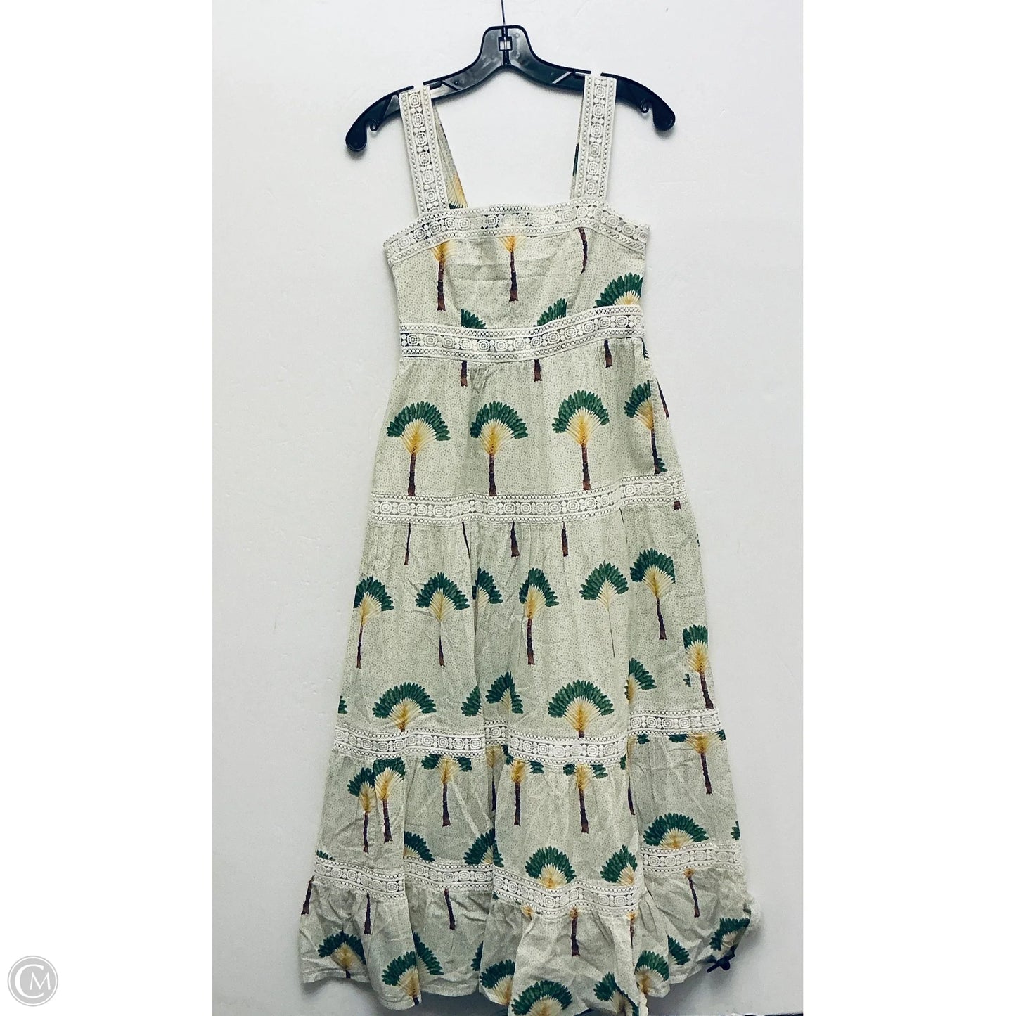 Dress Casual Midi By Calypso St Barth In Green, Size: Xs