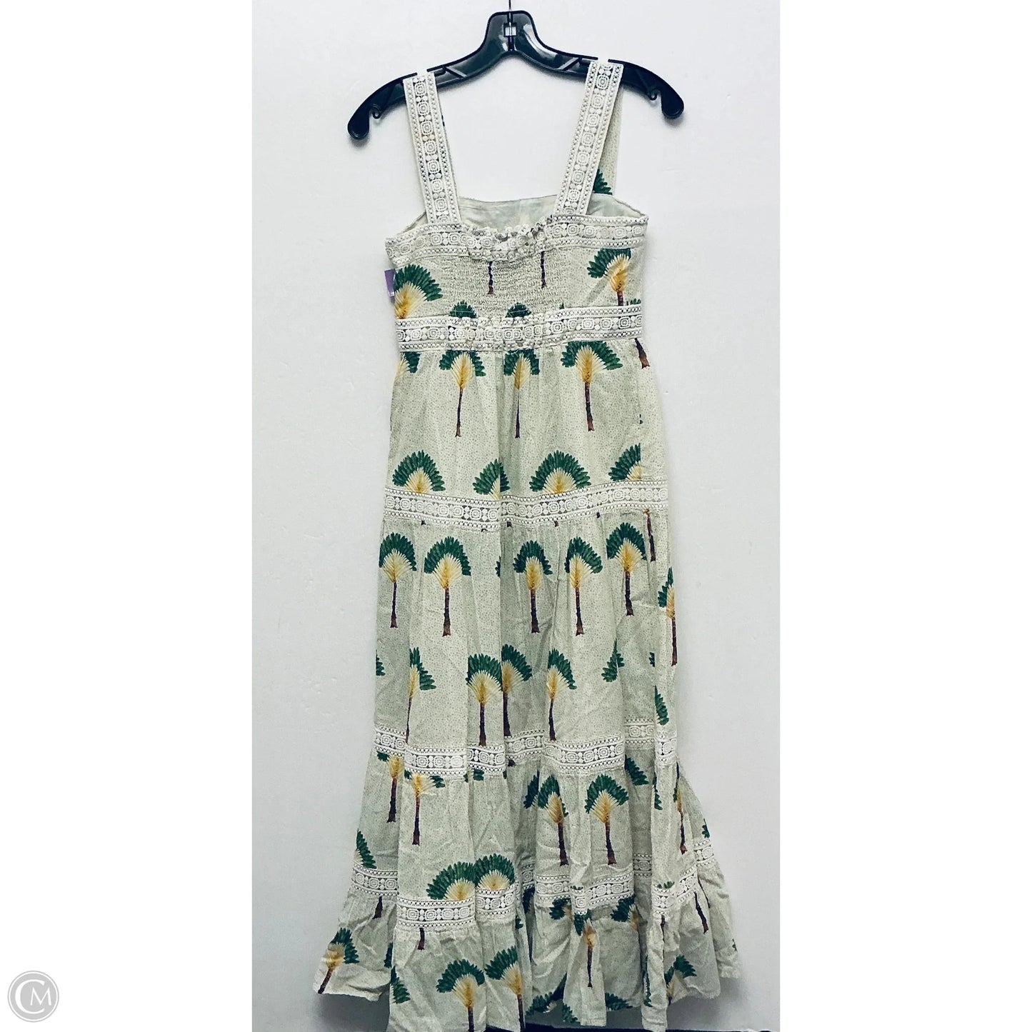 Dress Casual Midi By Calypso St Barth In Green, Size: Xs