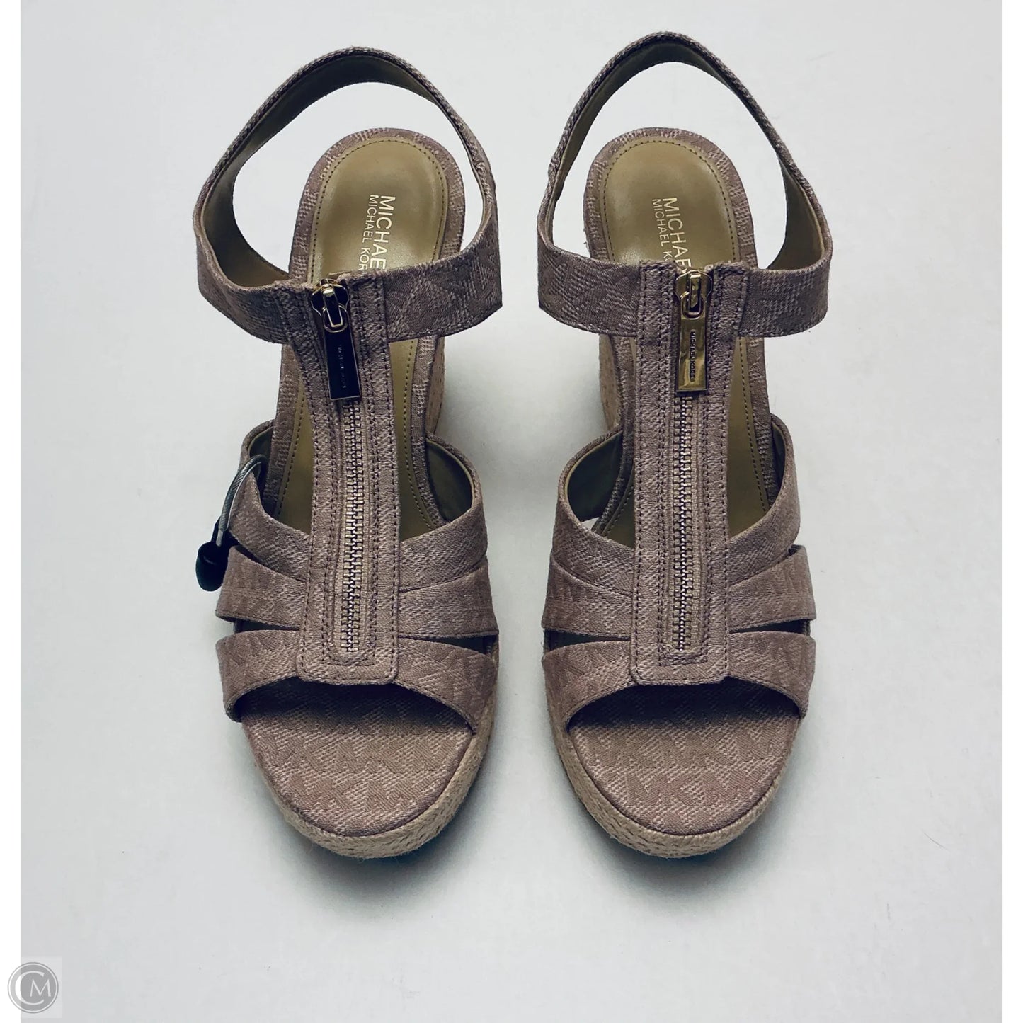 Sandals Designer By Michael Kors In Brown, Size: 9.5