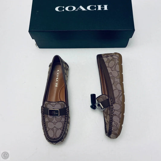 Shoes Designer By Coach In Brown, Size: 7