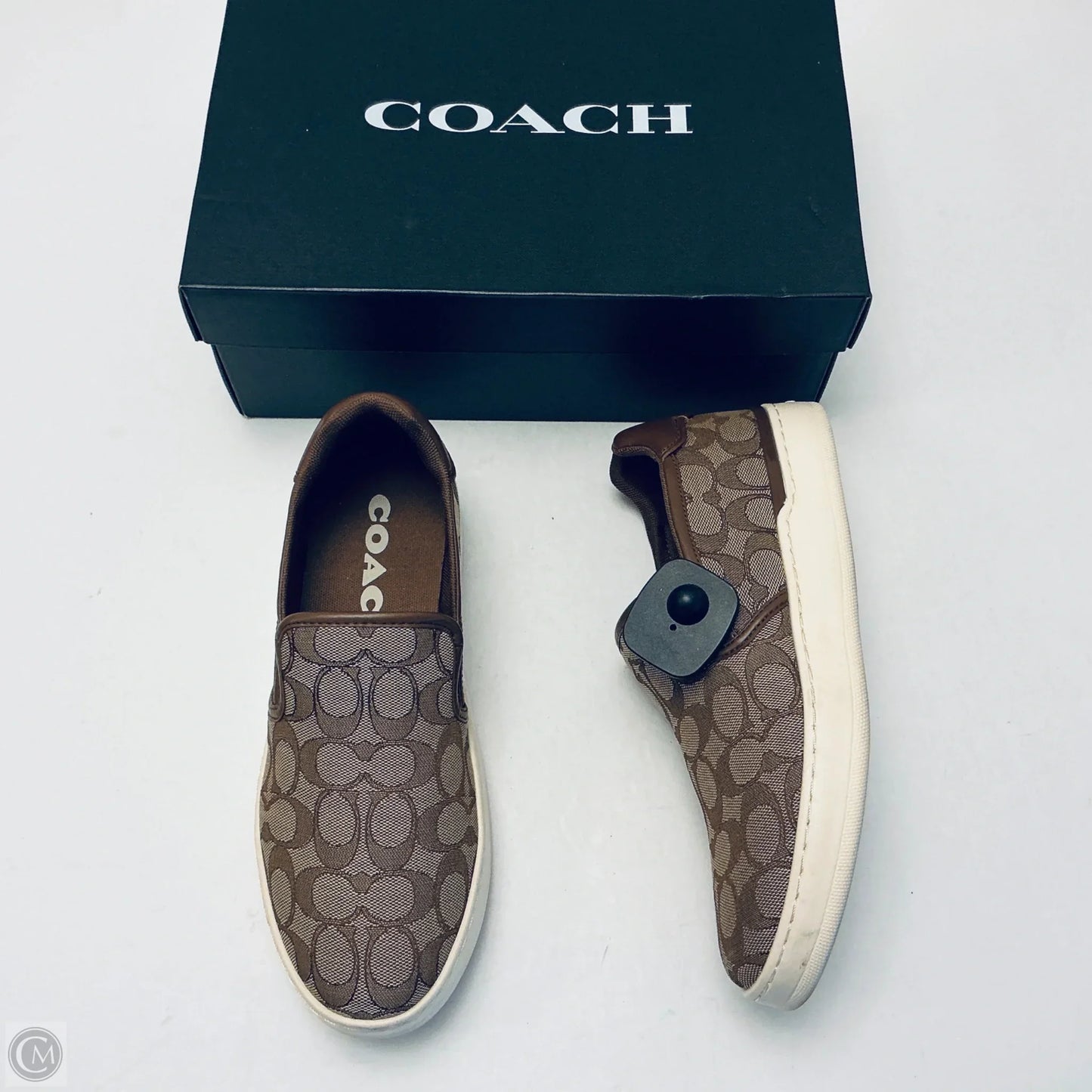 Shoes Designer By Coach In Brown, Size: 9.5