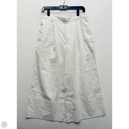 Pants Linen By Banana Republic In White, Size: S