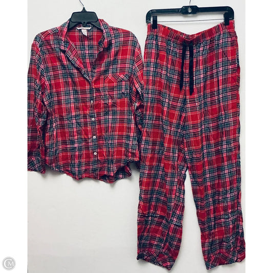 Pajamas 2pc By Victorias Secret In Red, Size: M