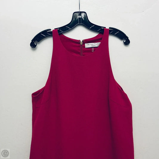 Dress Casual Short By Trina Turk In Pink, Size: L
