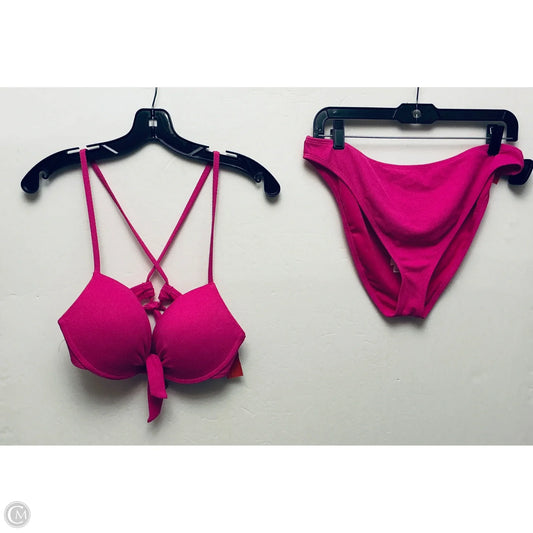 Swimsuit 2pc By Jessica Simpson In Pink, Size: Xl