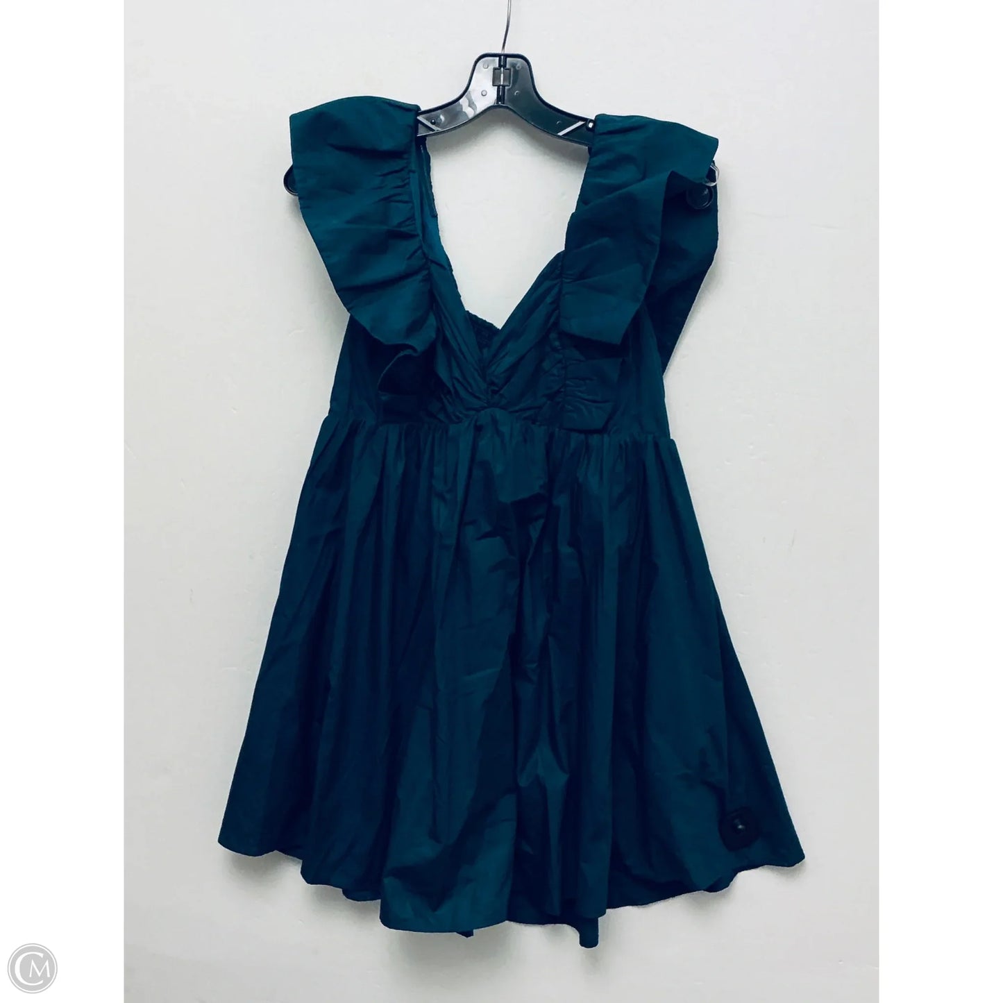 Dress Casual Short By Entro In Blue & Green, Size: L