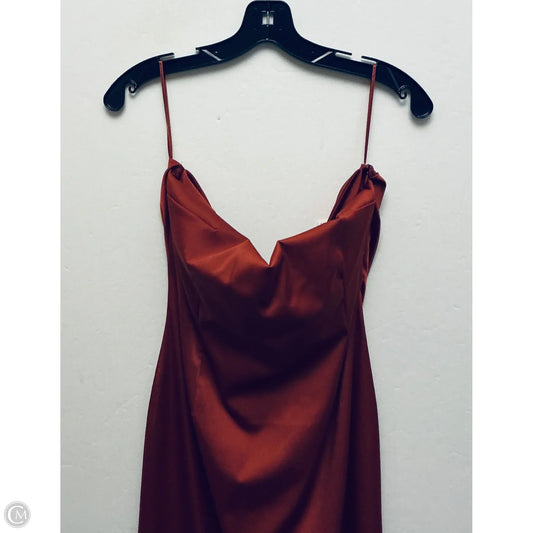 Dress Party Short By Anthropologie In Red, Size: L