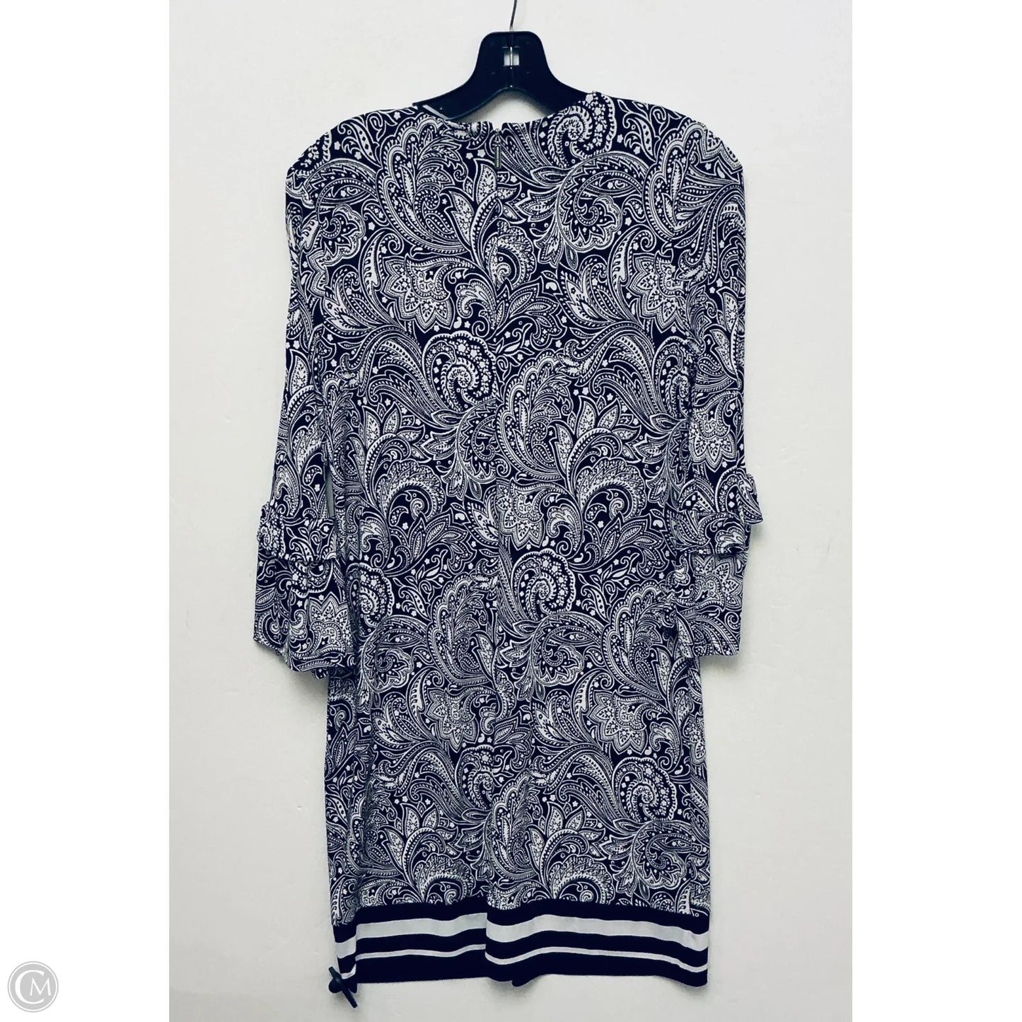 Dress Designer By Michael Kors In Paisley Print, Size: Xs