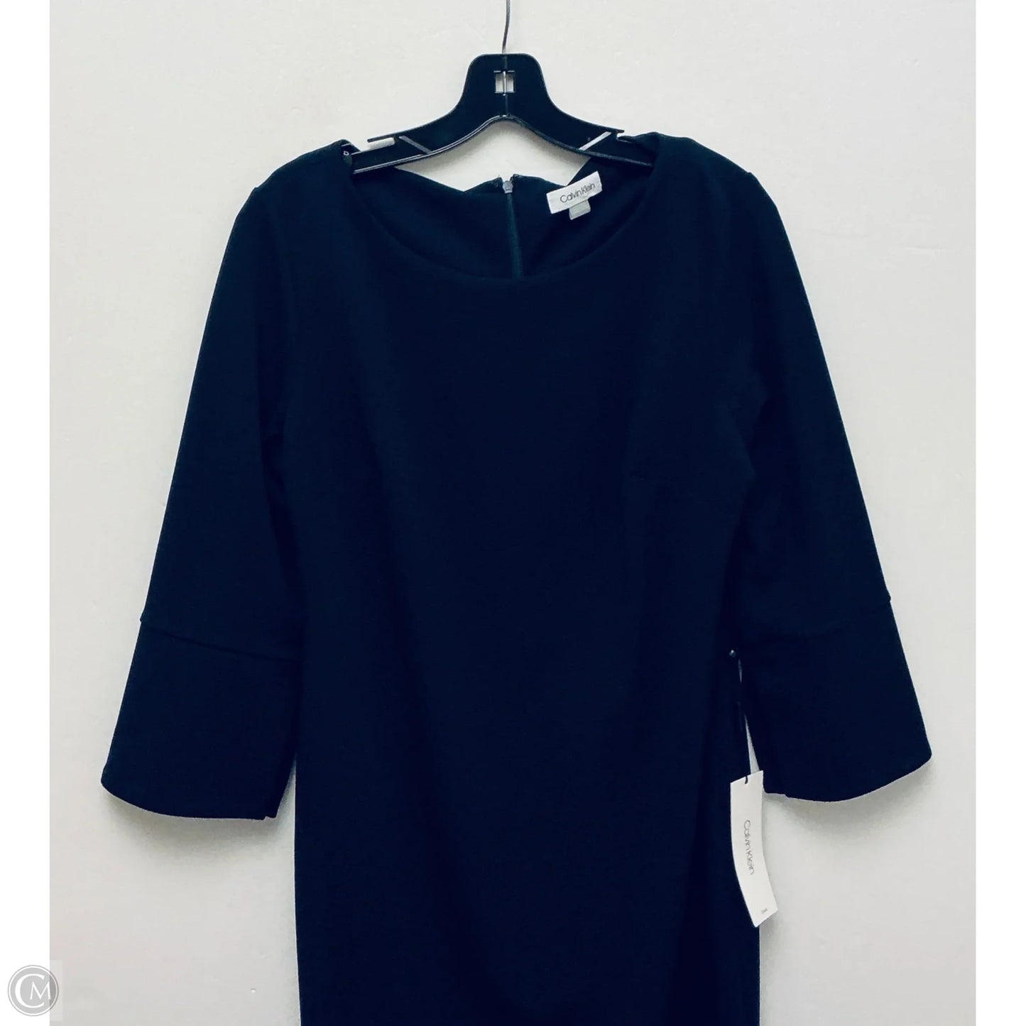 Dress Work By Calvin Klein In Navy, Size: Xl