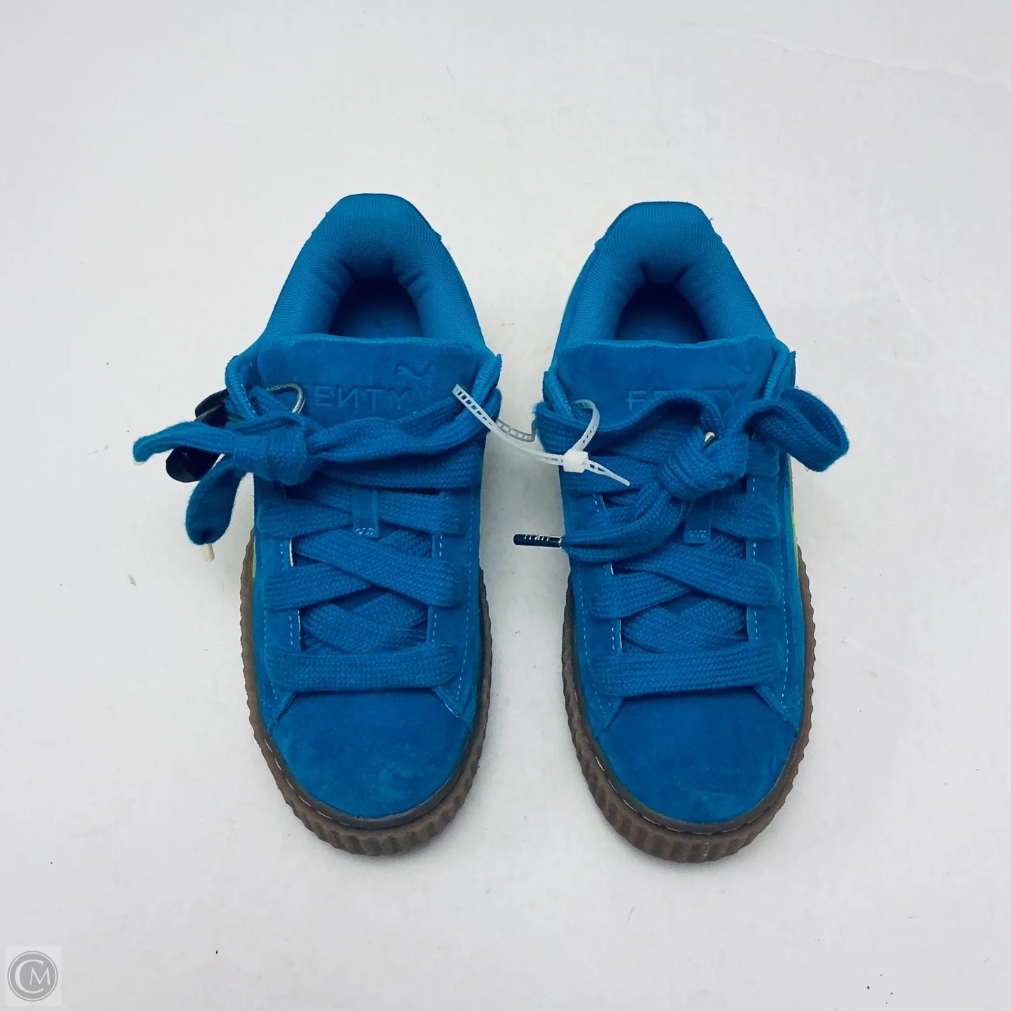 Shoes Sneakers By Puma In Blue, Size: 6