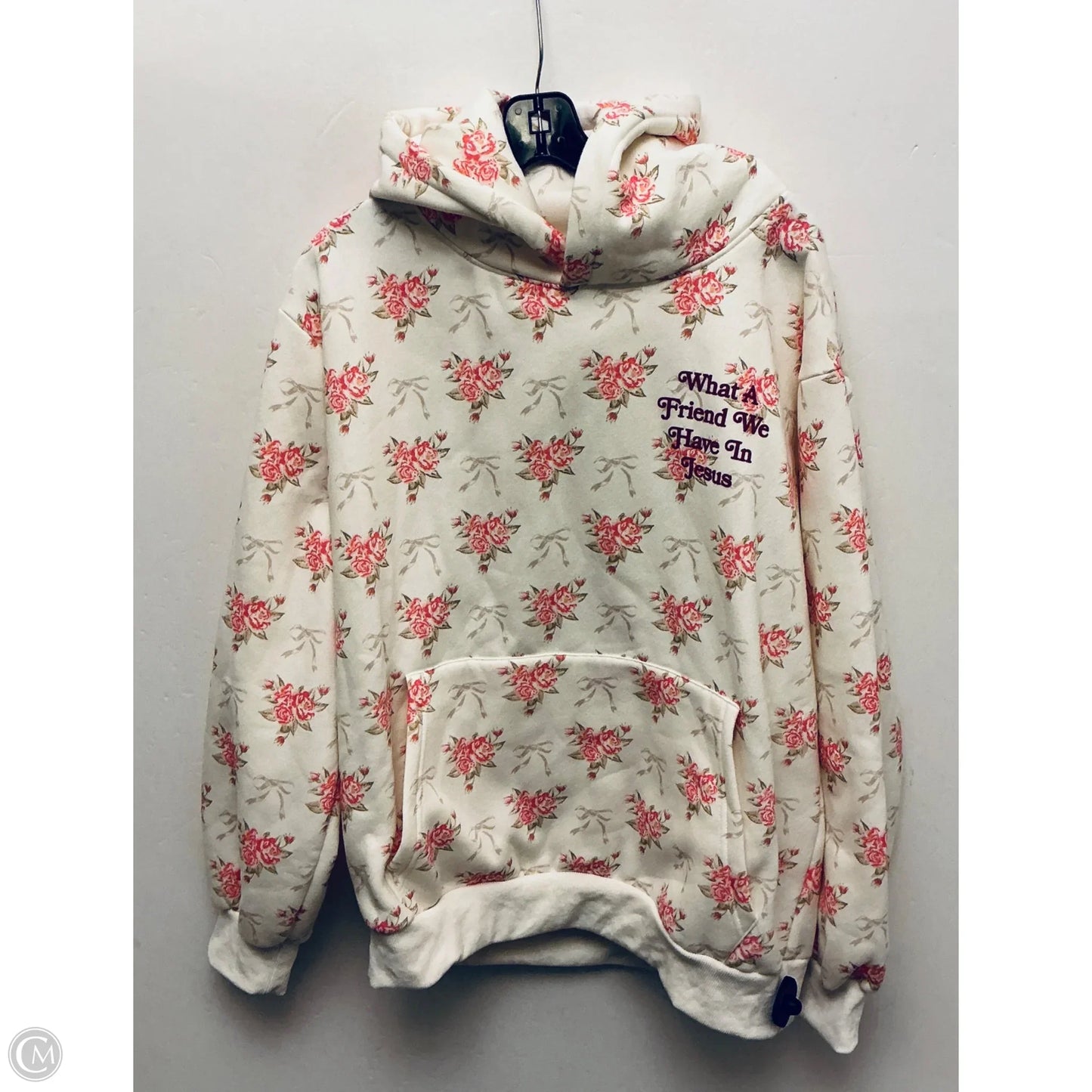 Sweatshirt Hoodie By Altard State In Floral Print, Size: Xl