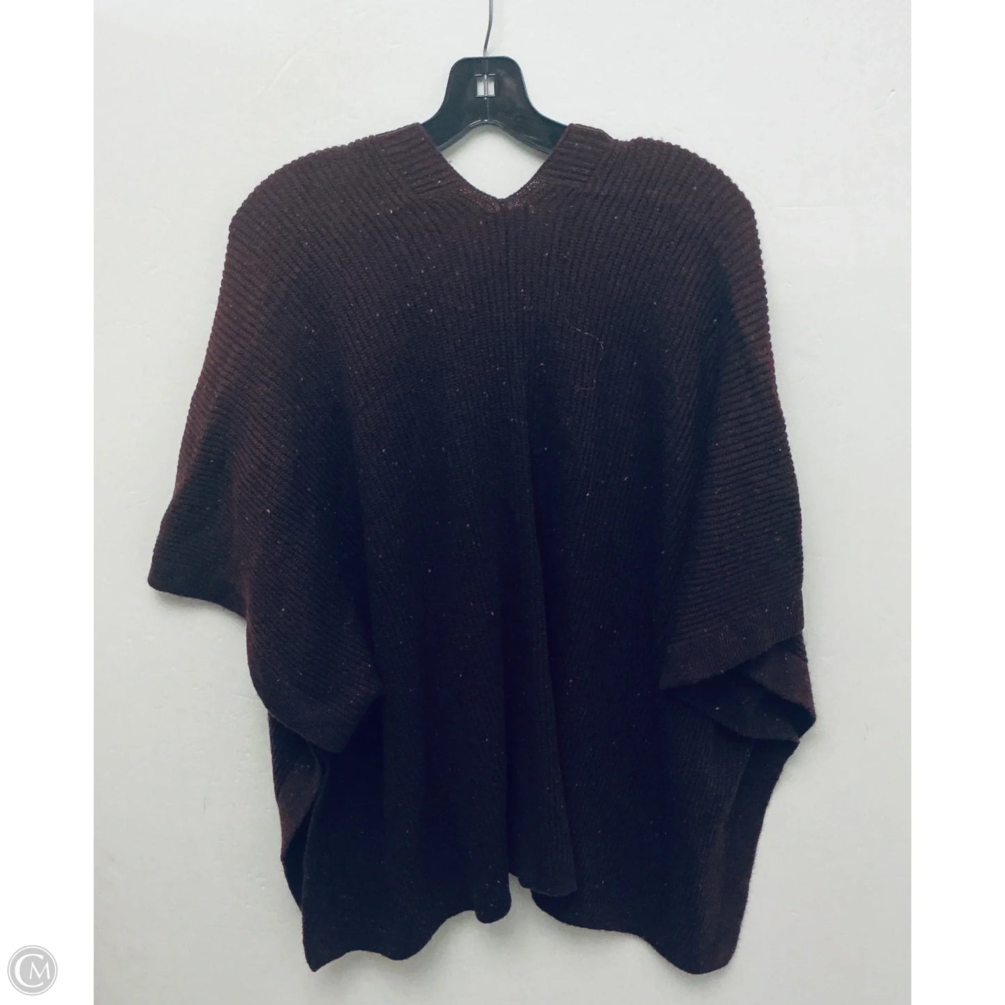 Poncho By J. Crew In Maroon, Size: L