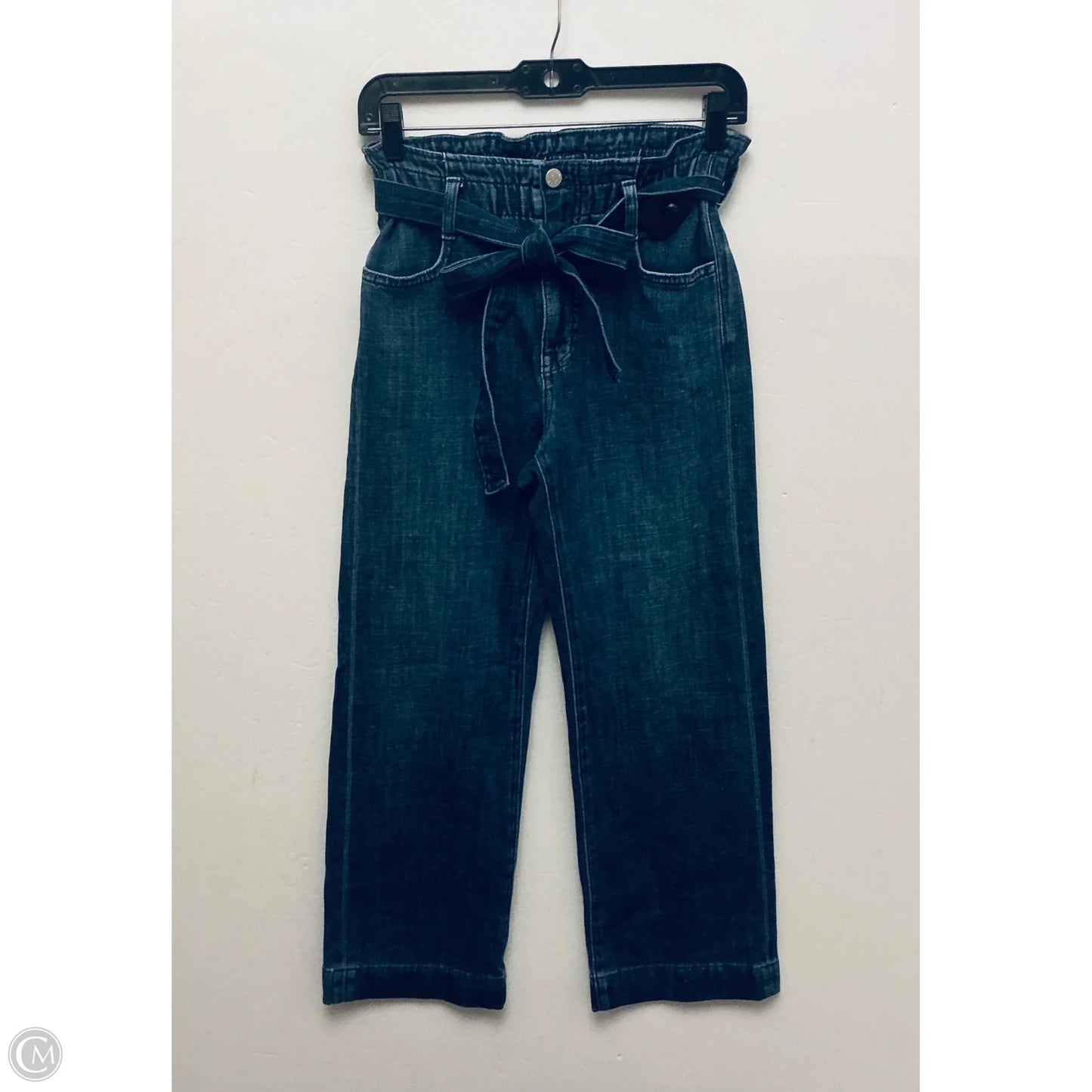 Jeans Straight By J. Crew In Blue Denim, Size: 0