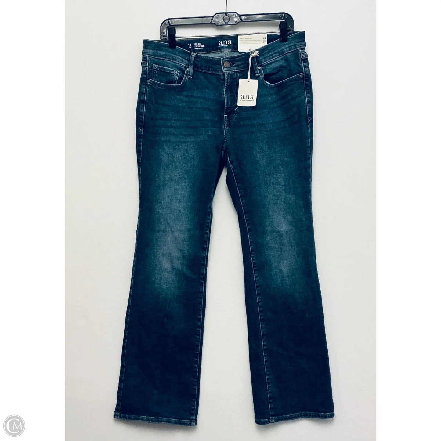 Jeans Boot Cut By Ana In Blue, Size: 12