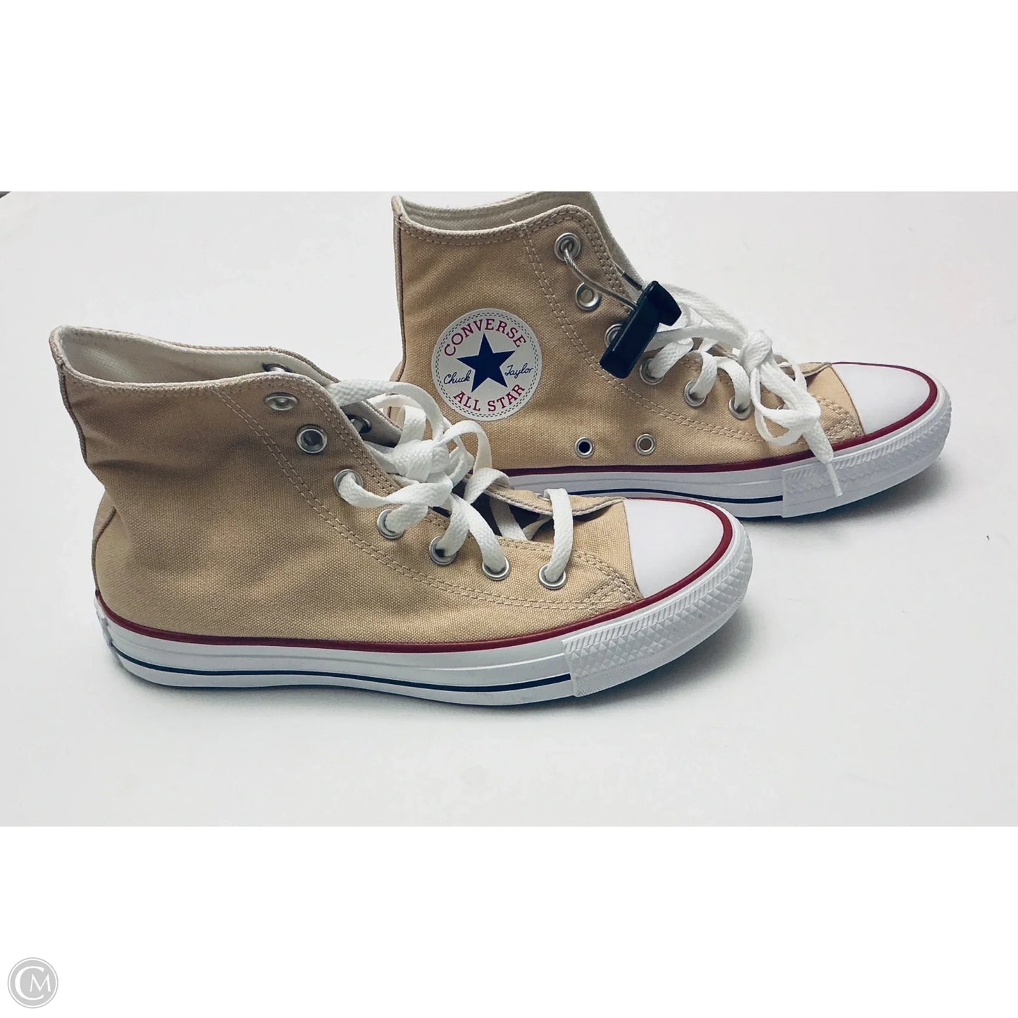 Shoes Sneakers By Converse In Tan, Size: 6.5