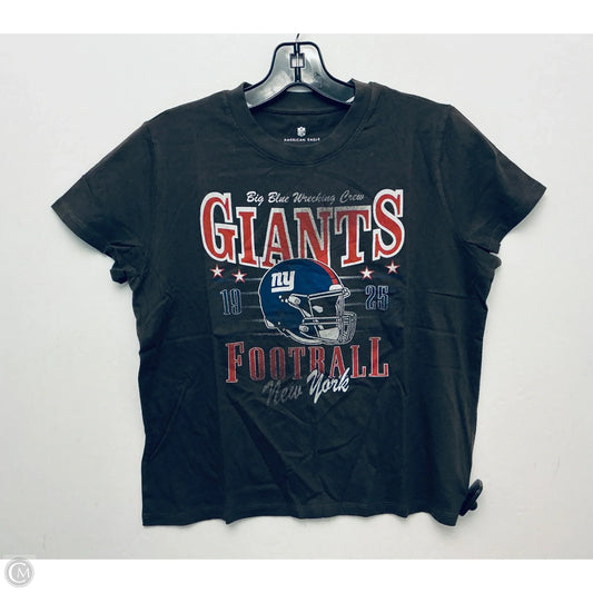 Top Short Sleeve Basic By American Eagle In Grey, Size: M