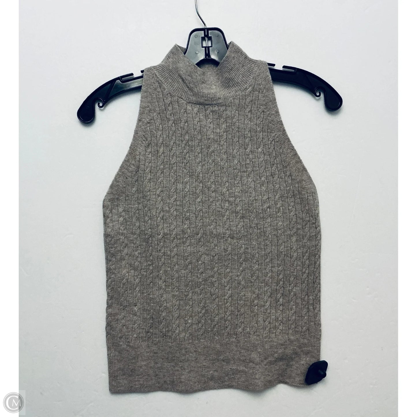 Top Sleeveless By A New Day In Brown, Size: Xs