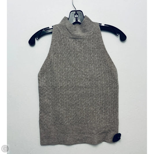 Top Sleeveless By A New Day In Brown, Size: Xs