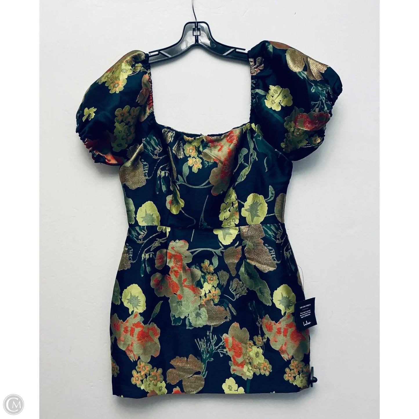 Dress Party Short By Lulus In Blue & Green, Size: M