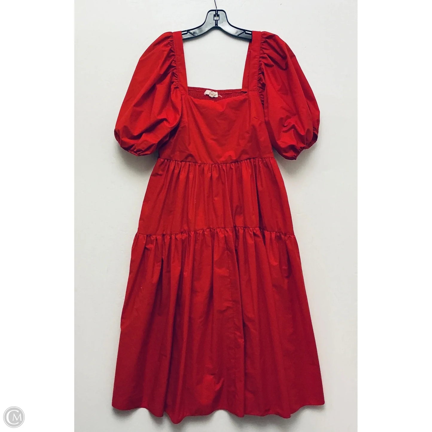 Dress Casual Midi By Entro In Red, Size: L