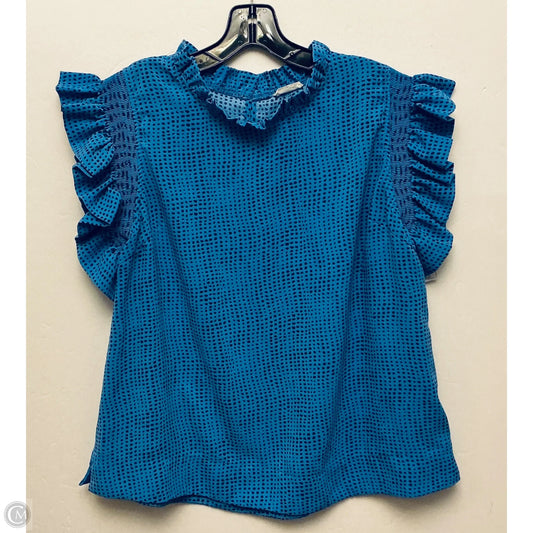 Top Sleeveless By Jodifl In Blue, Size: M