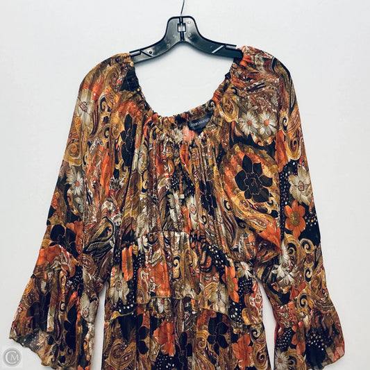 Kimono By Urban Mango In Orange, Size: Xl