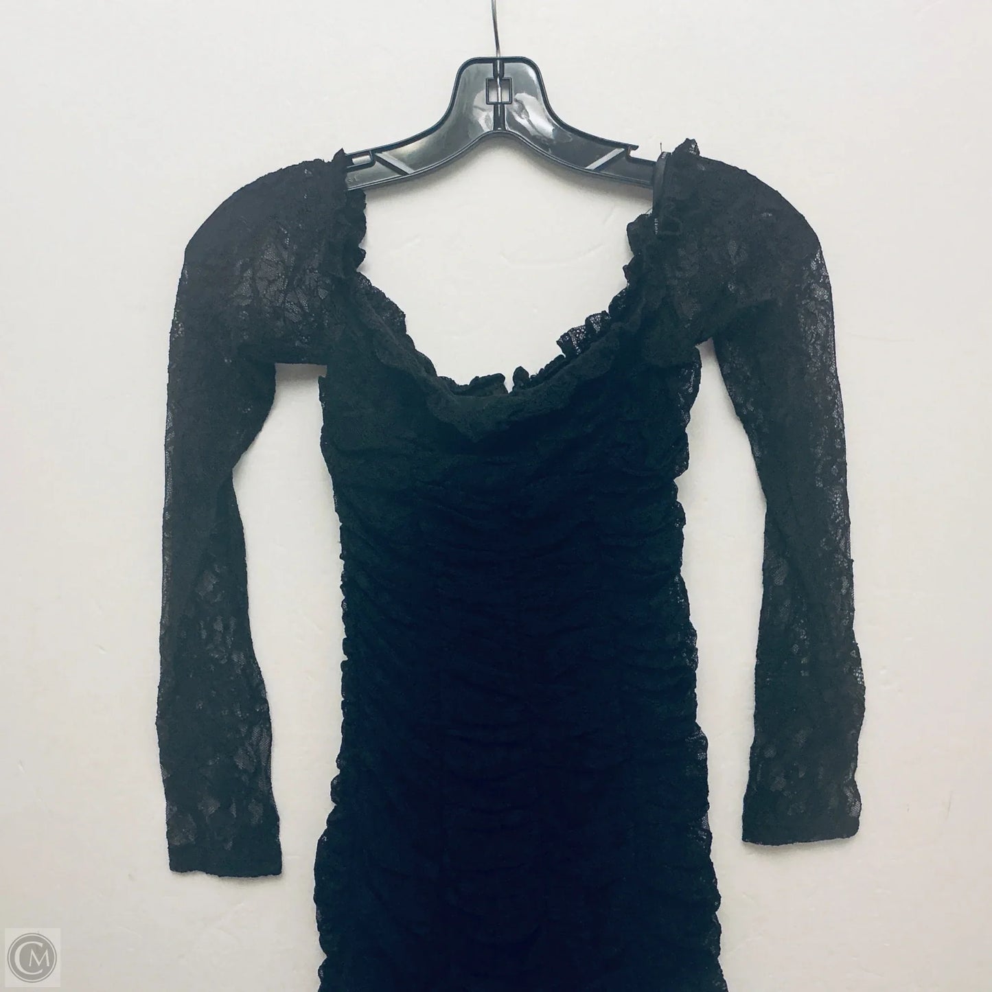 Dress Casual Midi By Forever 21 In Black, Size: S