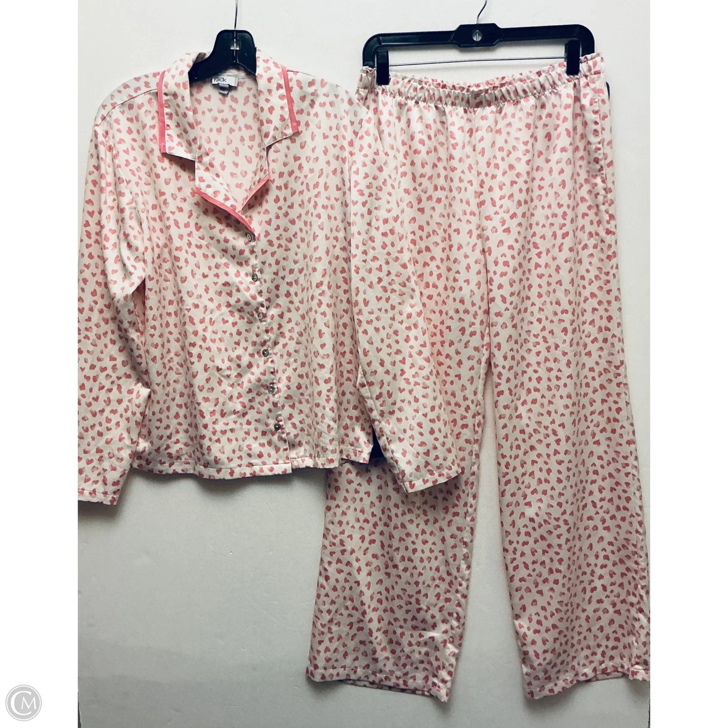 Pajamas 2pc By Nordstrom In Pink, Size: M